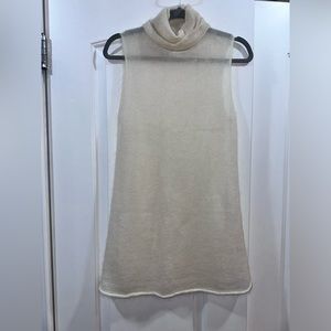 Helmut Lang Sheer Turtleneck Vest
